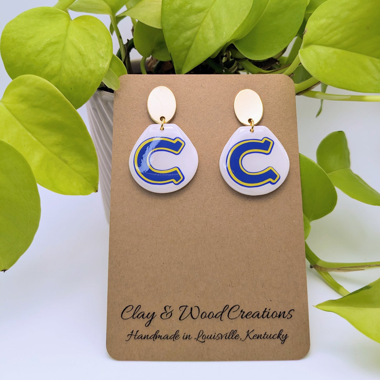 Chenoweth Elementary School Earring Studs & Dangles - Show Your School Spirit! πβ¨