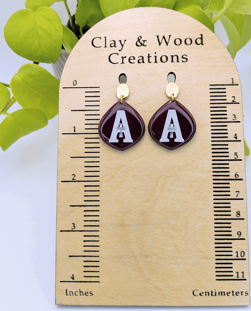 Assumption High School Earring Studs & Dangles - Perfect for Fans & Alumni! 🏫✨
