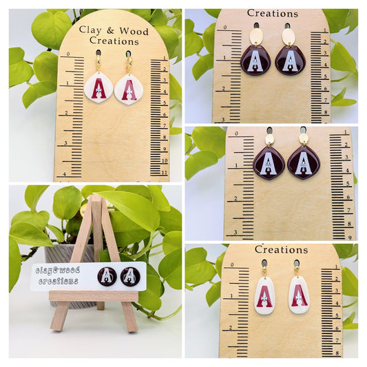 Assumption High School Earring Studs & Dangles - Perfect for Fans & Alumni! 🏫✨