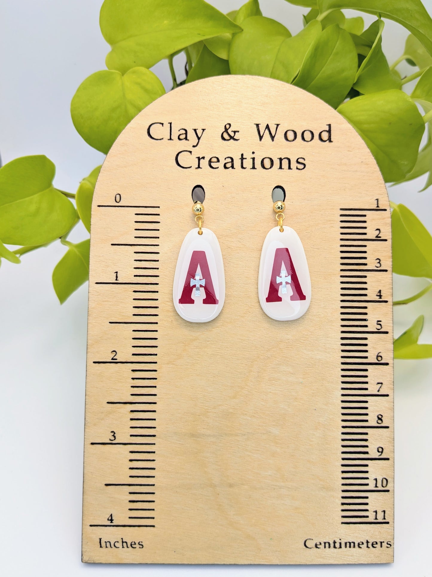 Assumption High School Earring Studs & Dangles - Perfect for Fans & Alumni! 🏫✨