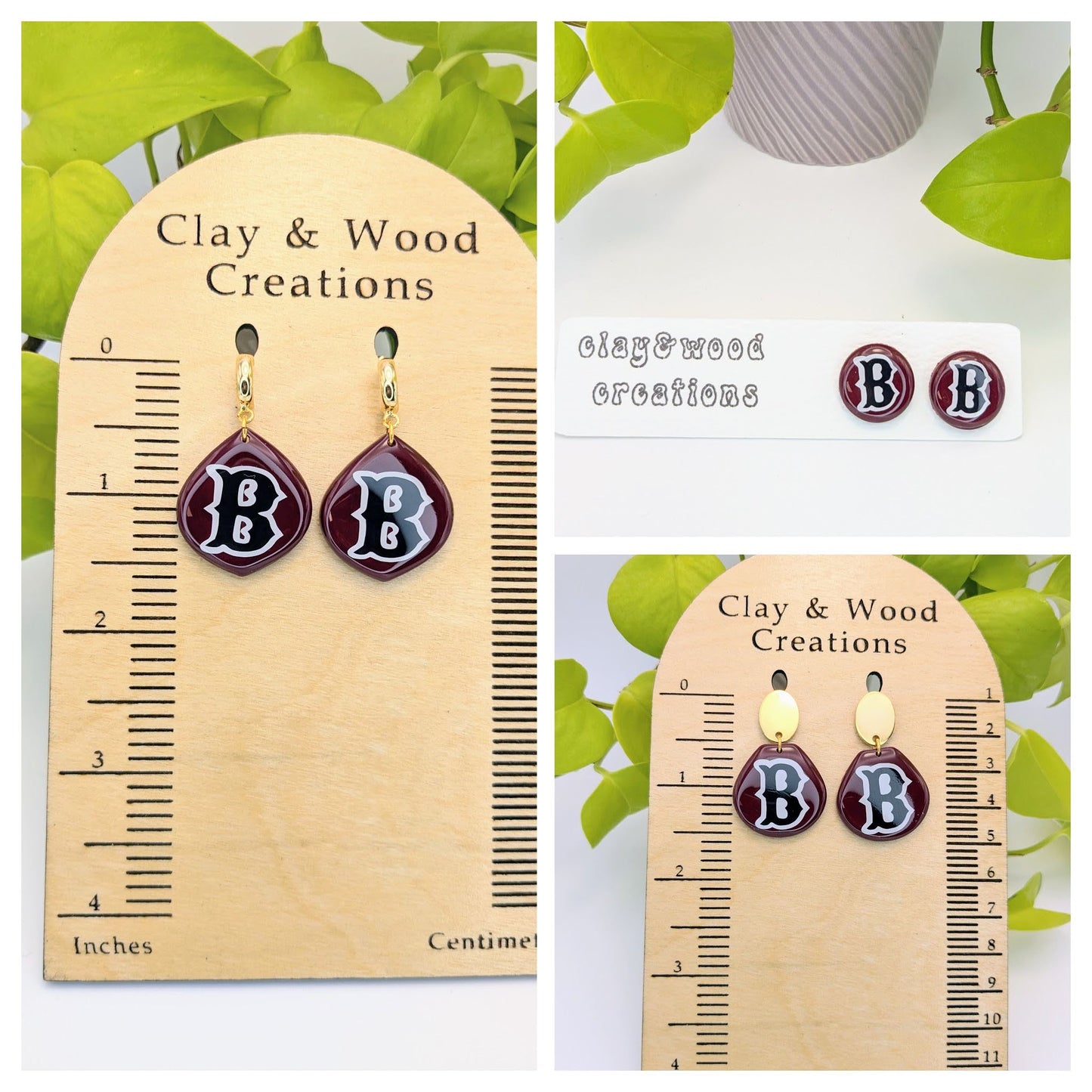 Ballard High School Earring Studs & Dangles - Show Your Bruin Pride! 🐻❤️