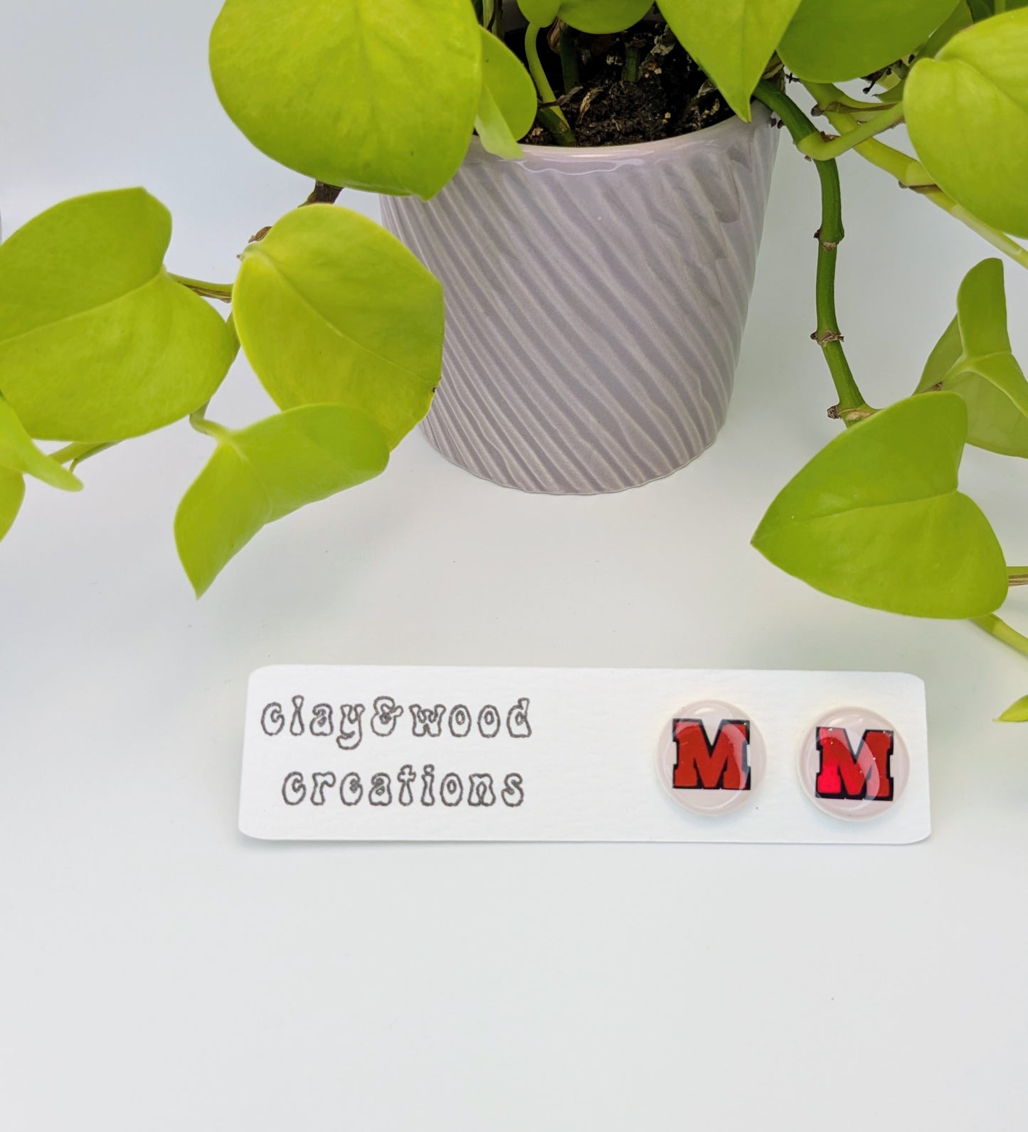 Manual High School Earring Studs & Dangles - Proudly Represent Your School! 🏫💙