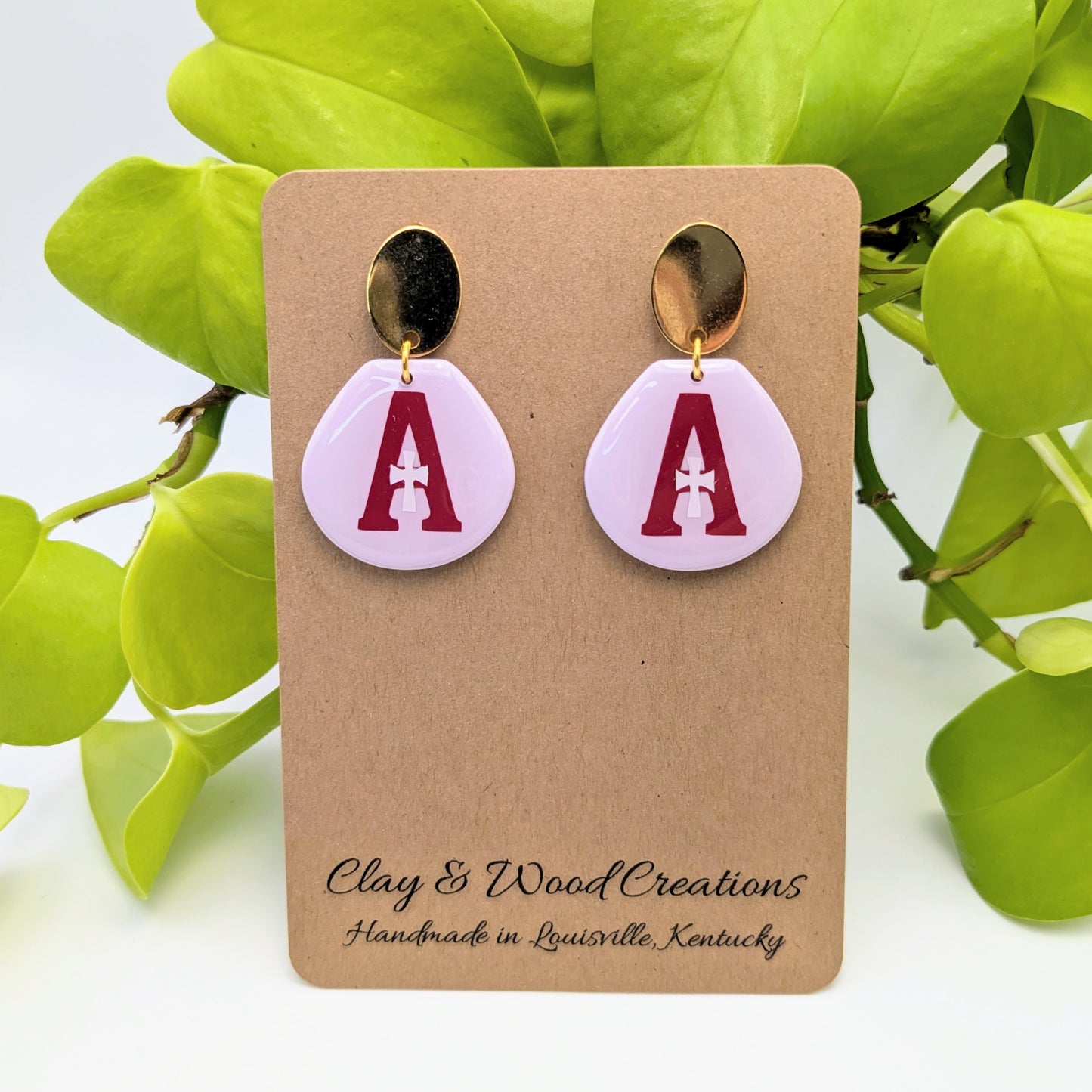 Assumption High School Earring Studs & Dangles - Perfect for Fans & Alumni! 🏫✨